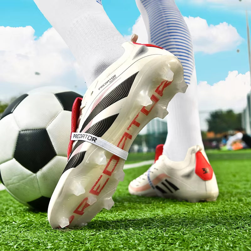 TF/FG Soccer Shoes for Men Top Quality Professional Fast Society Cleats Ultralight Football Field Boots Unisex Football Shoes