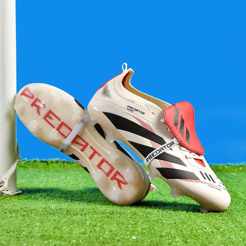 TF/FG Soccer Shoes for Men Top Quality Professional Fast Society Cleats Ultralight Football Field Boots Unisex Football Shoes