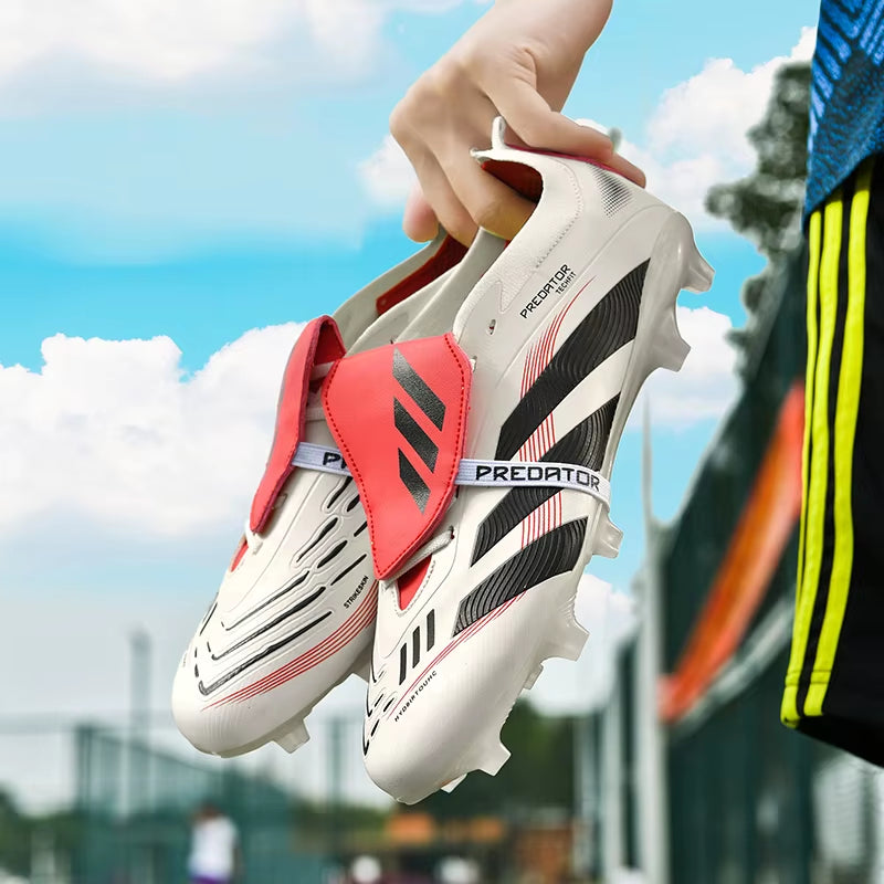 TF/FG Soccer Shoes for Men Top Quality Professional Fast Society Cleats Ultralight Football Field Boots Unisex Football Shoes